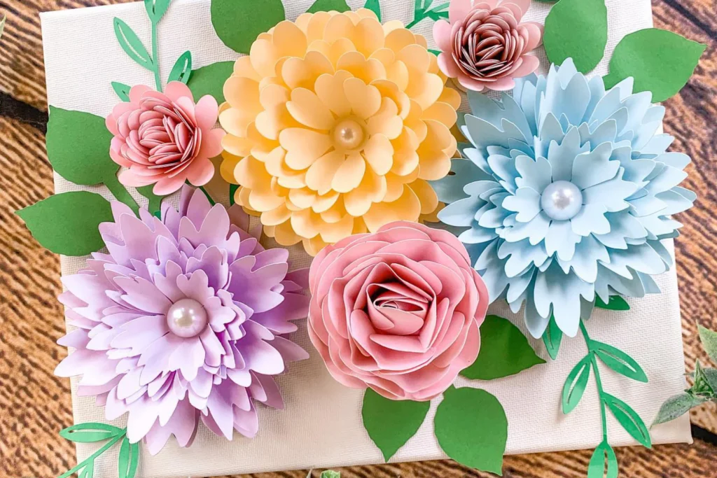 100-simple-paper-flowers-a-guide-to-making-crafting-beauty this blog is very inspiring about 100 simple paper flowers.